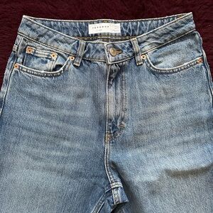 Topshop Light Blue Denim Pants